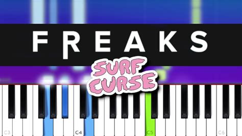 Quirky surf curse piano